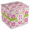 Suzani Floral Cube Favor Gift Box - Front/Main