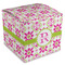 Suzani Floral Cube Favor Gift Boxes (Personalized)