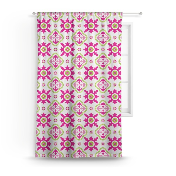Custom Suzani Floral Curtain