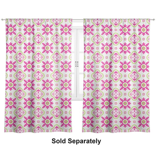 Custom Suzani Floral Curtain Panel - Custom Size