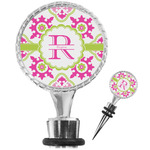 Suzani Floral Wine Bottle Stopper (Personalized)