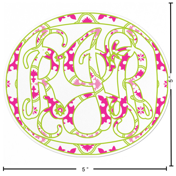 Suzani Floral Custom Shape Iron On Patches - L - APPROVAL