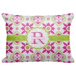 Suzani Floral Decorative Baby Pillowcase - 16"x12" (Personalized)