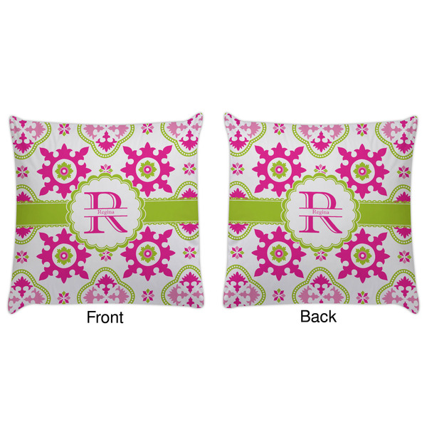 Suzani Floral Decorative Pillow Case - Approval