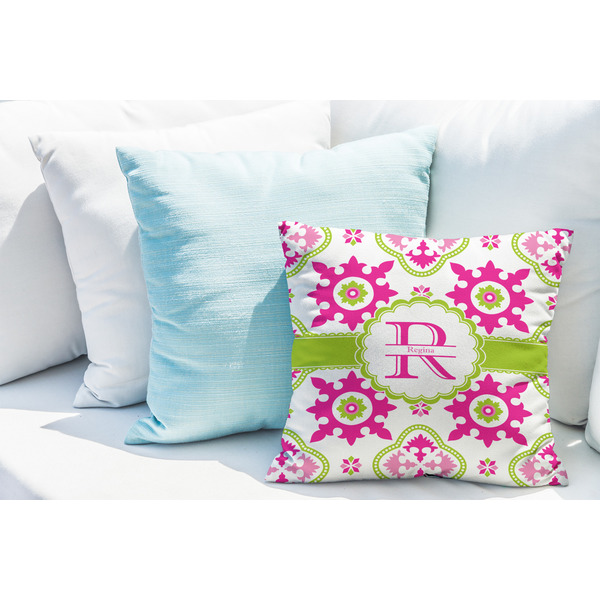 Suzani Floral Decorative Pillow Case - LIFESTYLE 2