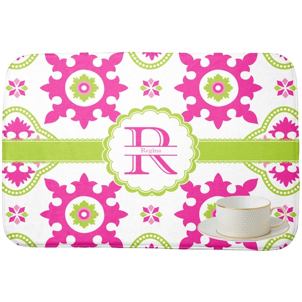 Suzani Floral Dish Drying Mat