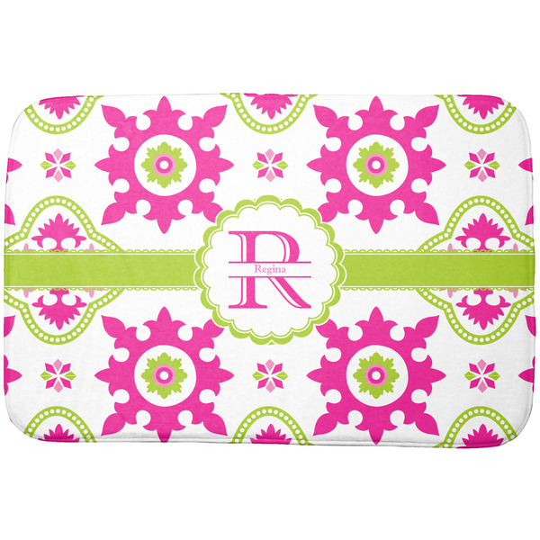 Custom Suzani Floral Dish Drying Mat (Personalized)