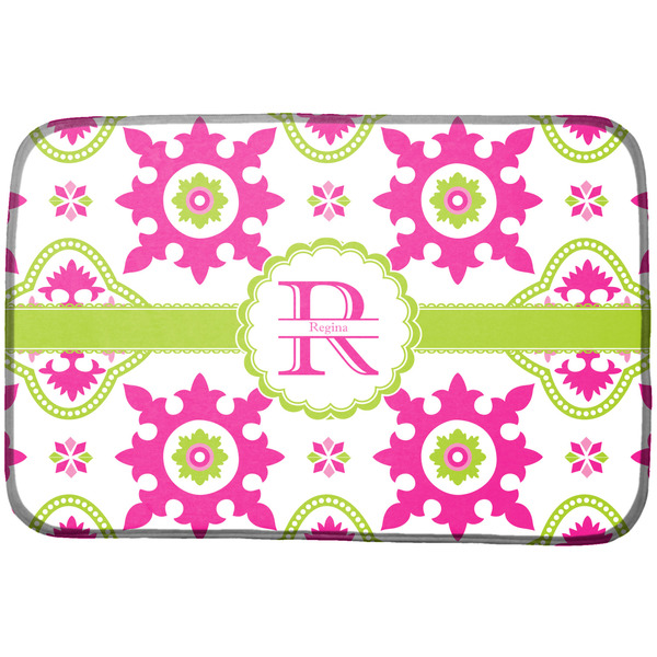 Custom Suzani Floral Dish Drying Mat (Personalized)
