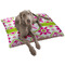 Suzani Floral Dog Bed - Large LIFESTYLE