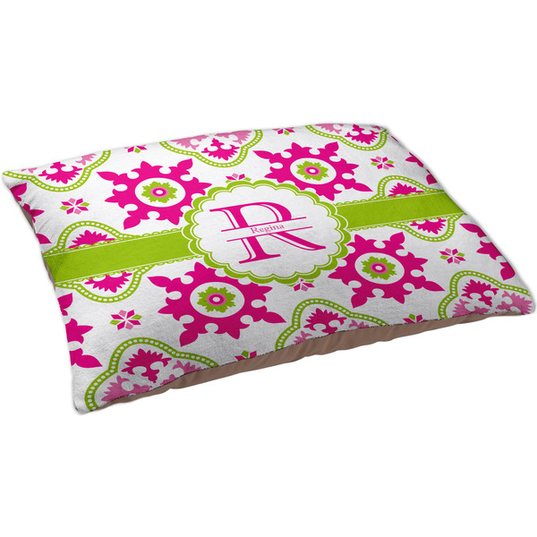 Suzani Floral Dog Bed - Large