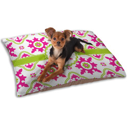 Suzani Floral Dog Bed - Small w/ Name and Initial