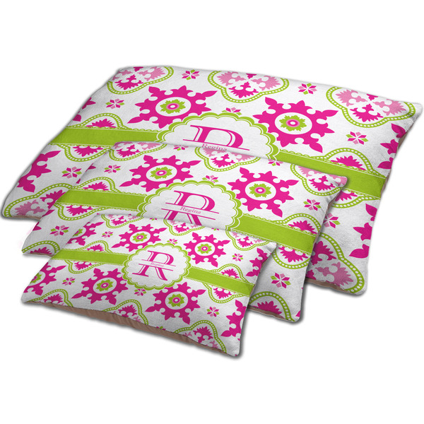Suzani Floral Dog Beds - MAIN (sm, med, lrg)