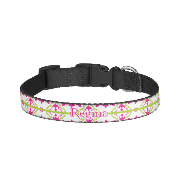 Custom Suzani Floral Dog Collar - Large (Personalized)