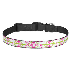 Suzani Floral Dog Collar - Medium (Personalized)