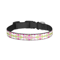 Suzani Floral Dog Collar - Small (Personalized)