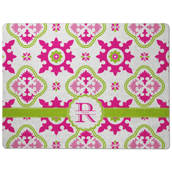 Suzani Floral Dog Food Mat - Medium without bowls