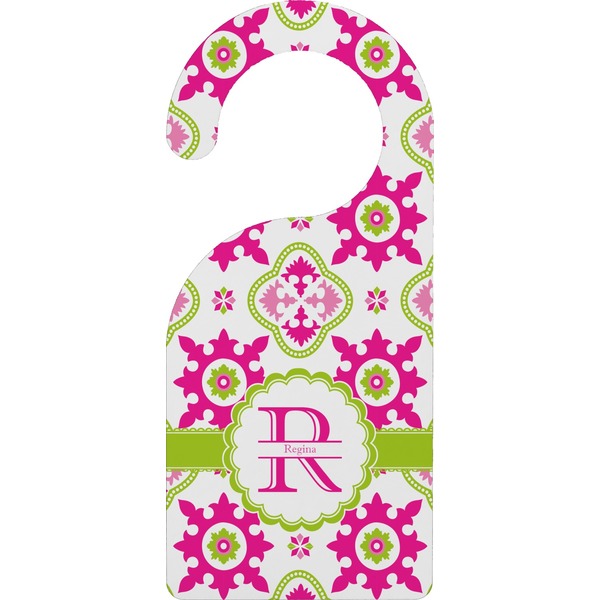 Custom Suzani Floral Door Hanger (Personalized)