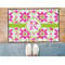 Suzani Floral Door Mat - LIFESTYLE (Med)