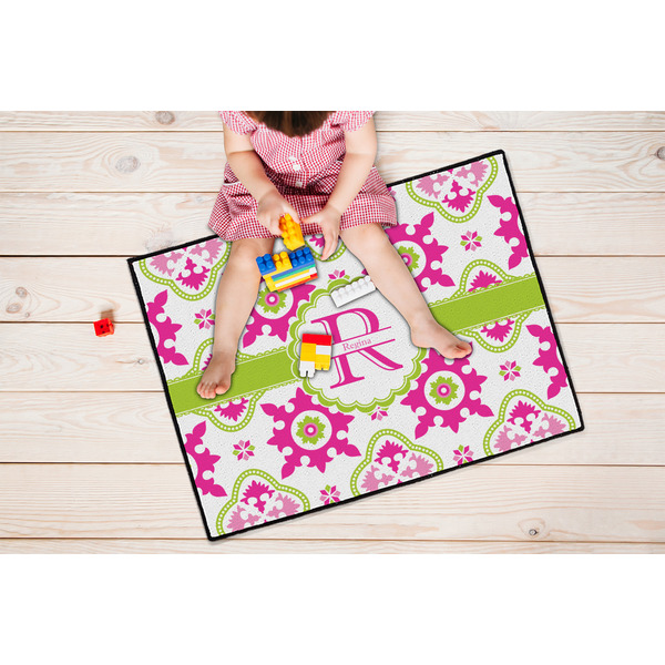 Suzani Floral Door Mats - LIFESTYLE kid