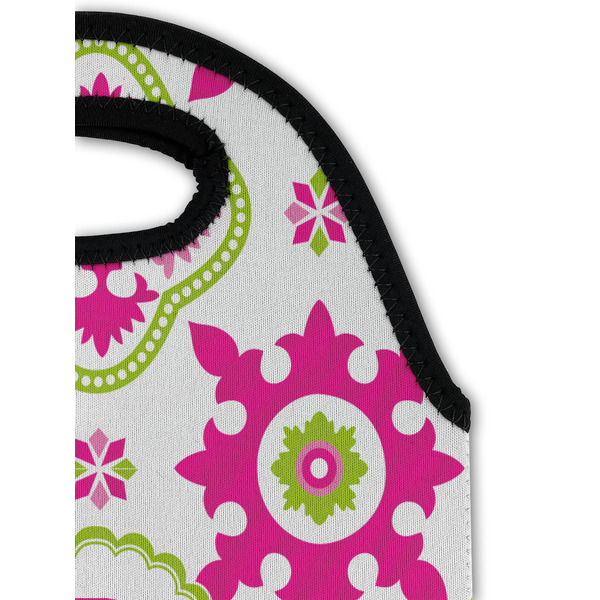 Suzani Floral Double Wine Tote - Detail 1 (new)