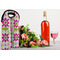Suzani Floral Double Wine Tote - LIFESTYLE (new)