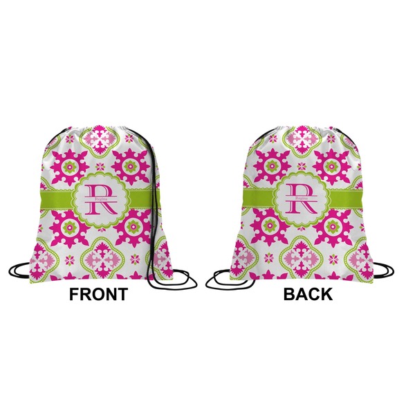Suzani Floral Drawstring Backpack