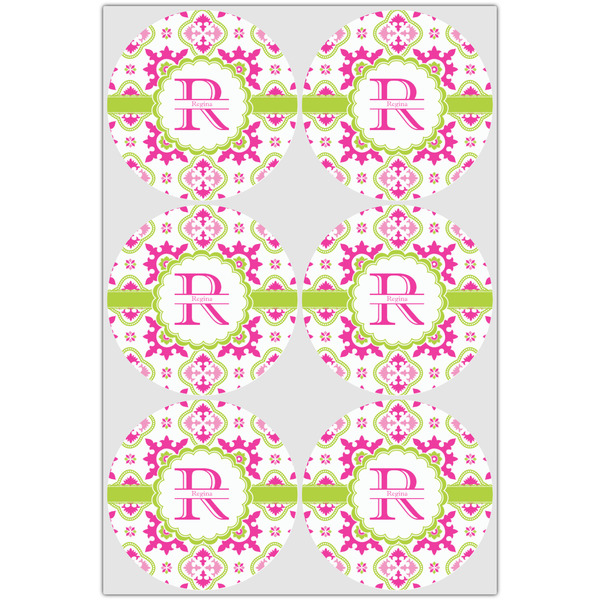 Suzani Floral Drink Topper - Large - Set of 6