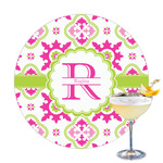 Suzani Floral Printed Drink Topper (Personalized)