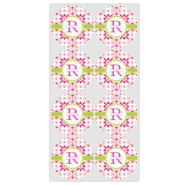 Suzani Floral Drink Topper - Medium - Set of 12