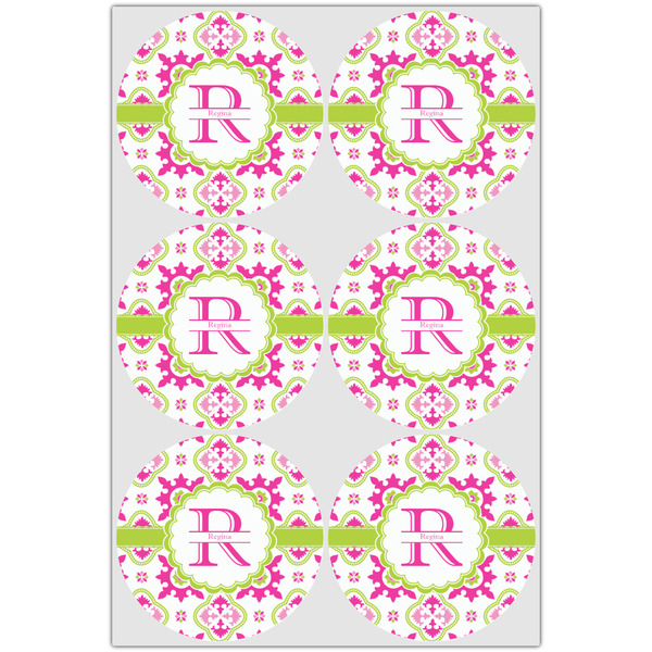 Suzani Floral Drink Topper - XLarge - Set of 6