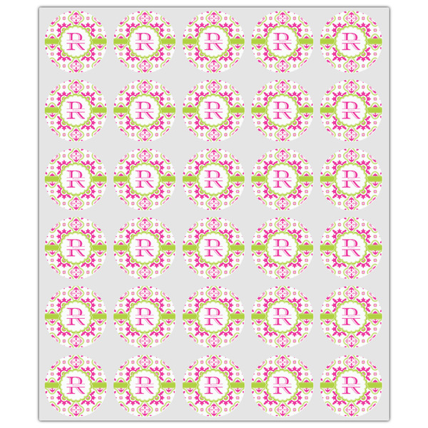 Suzani Floral Drink Topper - XSmall - Set of 30