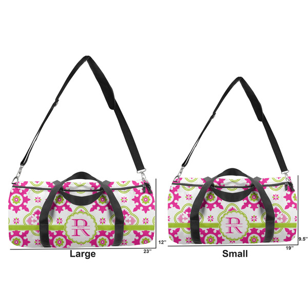 Suzani Floral Duffle Bag Small and Large
