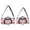 Suzani Floral Duffle Bag Small and Large