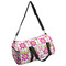 Suzani Floral Duffle bag with side mesh pocket