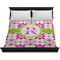 Suzani Floral Duvet Cover - King - On Bed - No Prop