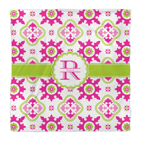 Suzani Floral Duvet Cover - Queen - Front