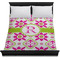 Suzani Floral Duvet Cover - Queen - On Bed - No Prop