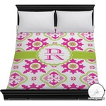 Suzani Floral Duvet Cover - Full / Queen (Personalized)