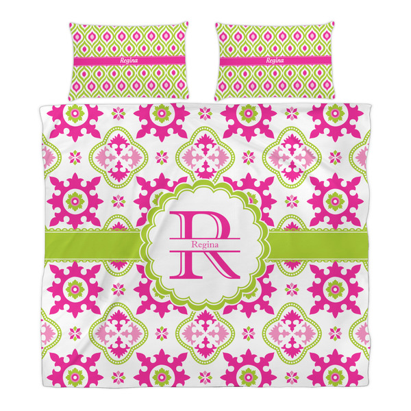 Suzani Floral Duvet Cover Set - King - Alt Approval