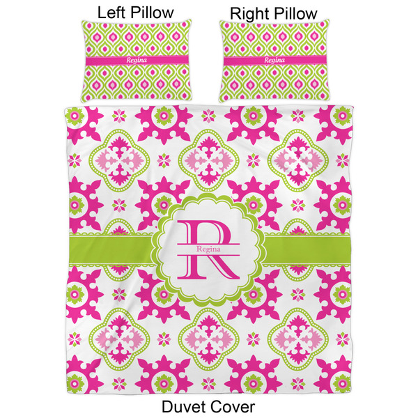 Suzani Floral Duvet Cover Set - Queen - Approval