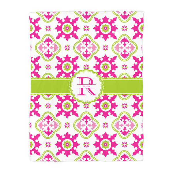 Suzani Floral Duvet Cover - Twin - Front