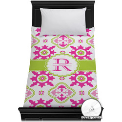 Suzani Floral Duvet Cover - Twin XL (Personalized)