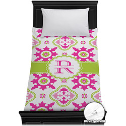 Suzani Floral Duvet Cover - Twin XL (Personalized)
