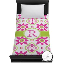 Suzani Floral Duvet Cover - Twin (Personalized)