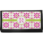 Suzani Floral Canvas Checkbook Cover (Personalized)