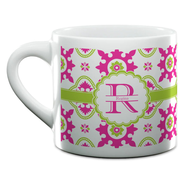 Suzani Floral Espresso Cup - 6oz (Double Shot) (MAIN)