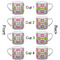 Suzani Floral Espresso Cup - 6oz (Double Shot Set of 4) APPROVAL