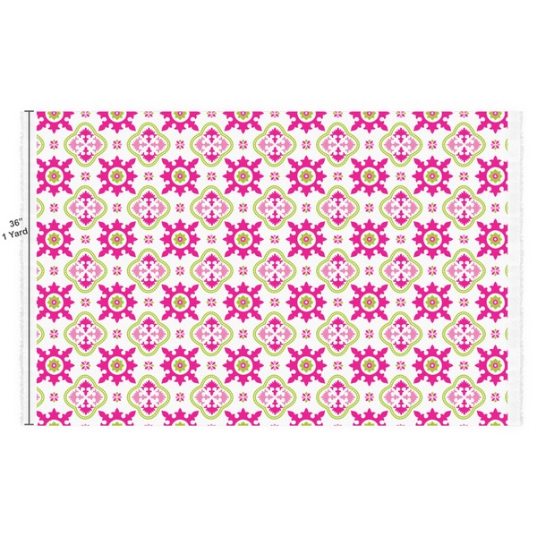 Suzani Floral Fabric Full Yard