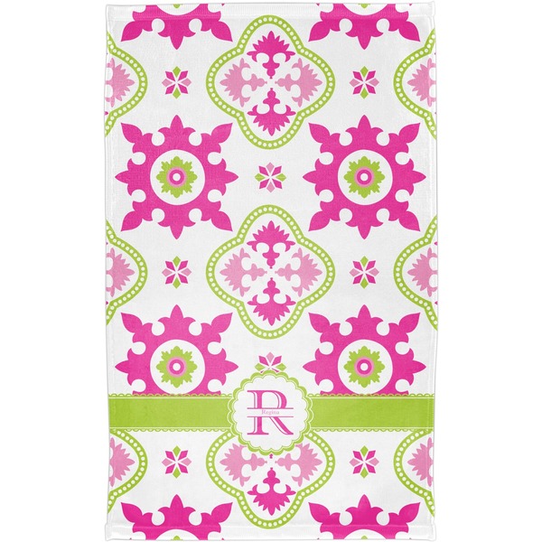 Suzani Floral Finger Tip Towel - Full View
