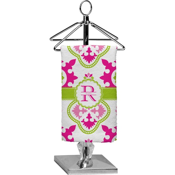 Custom Suzani Floral Finger Tip Towel - Full Print (Personalized)
